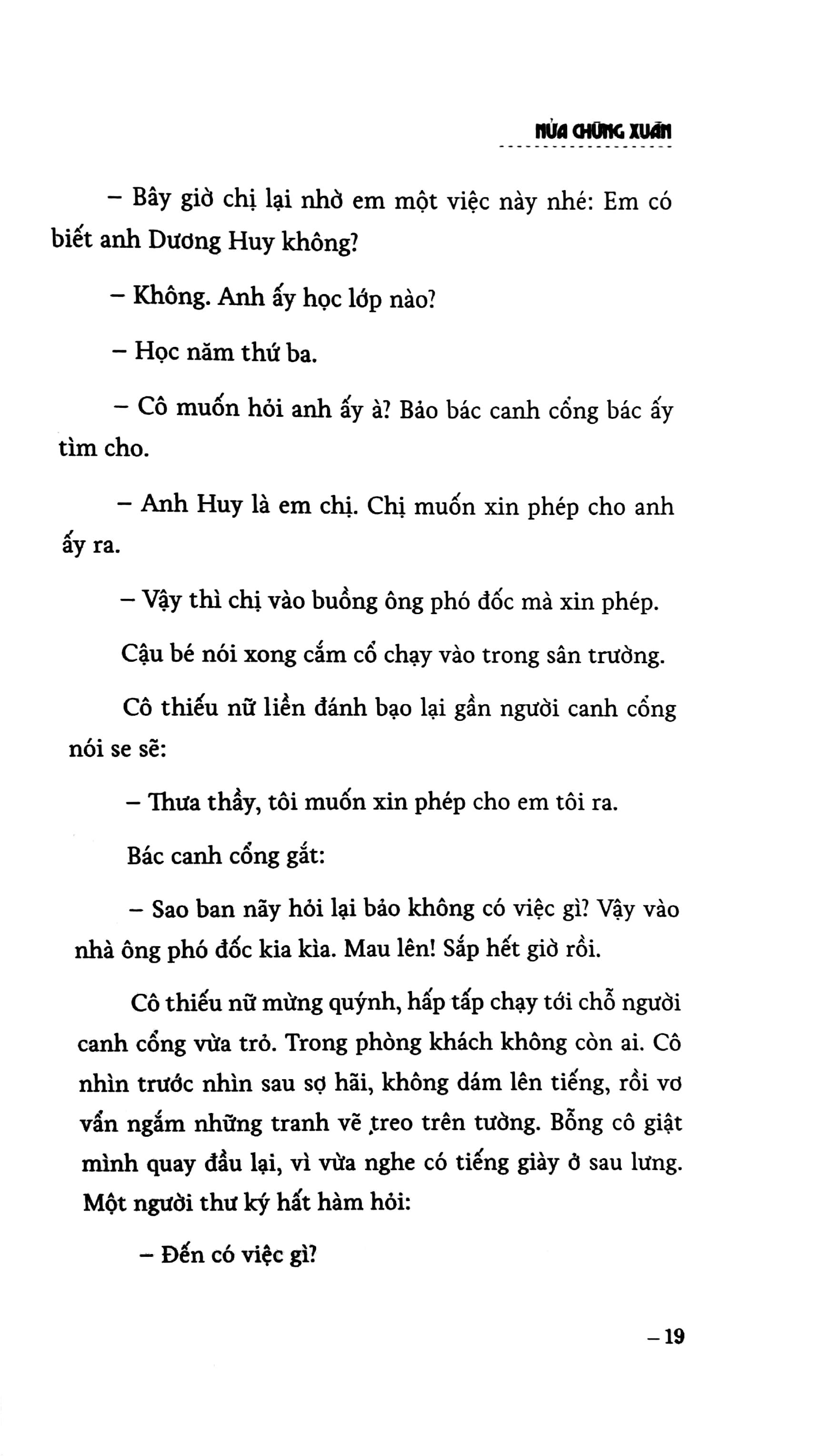 Sách Nửa Chừng Xuân