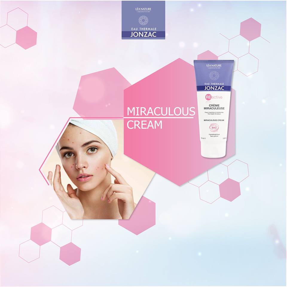 Kem Tái Tạo Nuôi Dưỡng Da Eau Thermale Jonzac Reactive Miraculous Cream 100ml