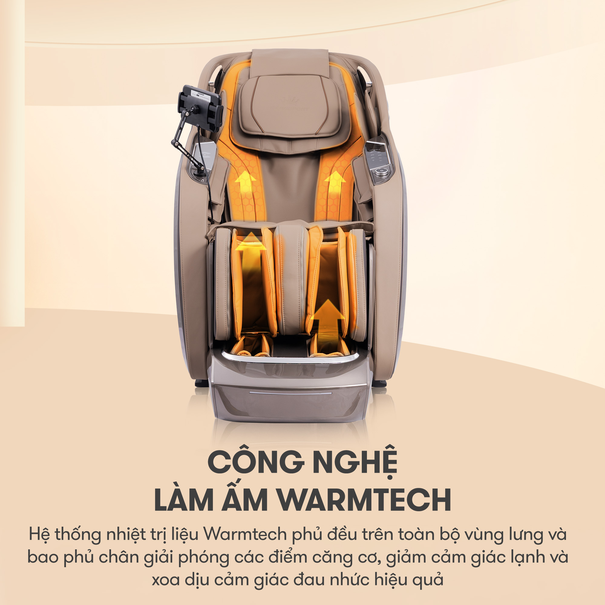[Miễn phí lắp đặt] Ghế Massage KINGSPORT Deluxe G10 Sonic, Công nghệ sóng âm KingSonic với 38 bài massage cao cấp