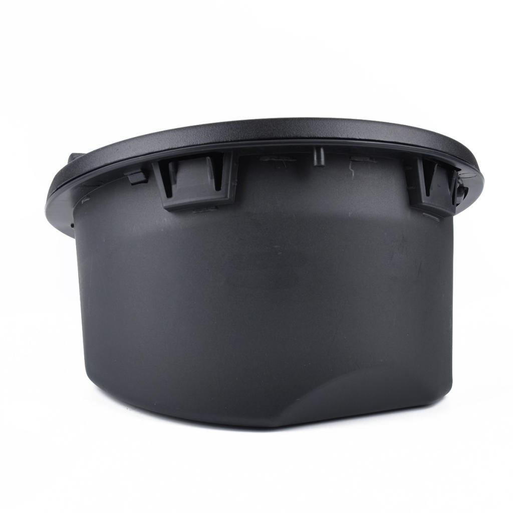 Black Metal + ABS Fuel Door Gas Cap Lid Cover For Jeep Wrangler JL 2018-2019
