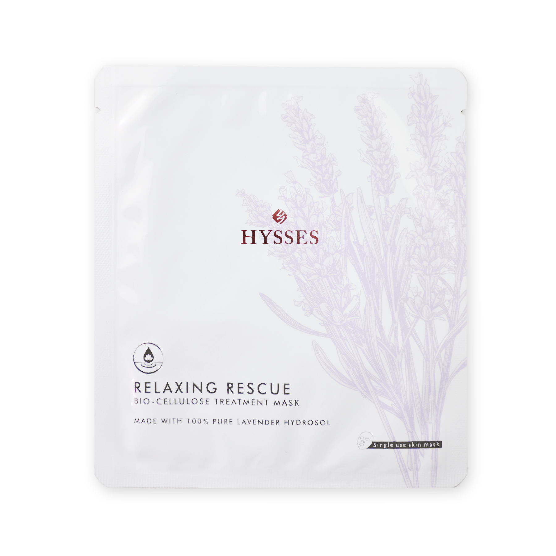 Mặt Nạ Sinh Học Cao Cấp Hysses Bio Cellulose Relaxing Giảm Tình Trạng Kích Ứng, Mẩn Đỏ, Se Nhỏ Lỗ Chân Lông, Mờ Nếp Nhăn, Cấp Ẩm Tức Thì Với Tinh Dầu Oải Hương Hữu Cơ Tự Nhiên