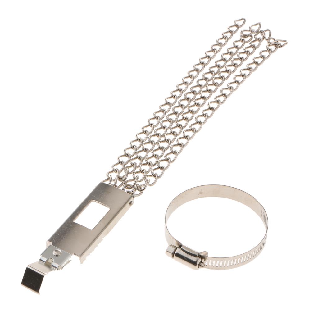 Universal Car Anti Static Strap Belt Ground Wire Safety Chain W Hose Clamp