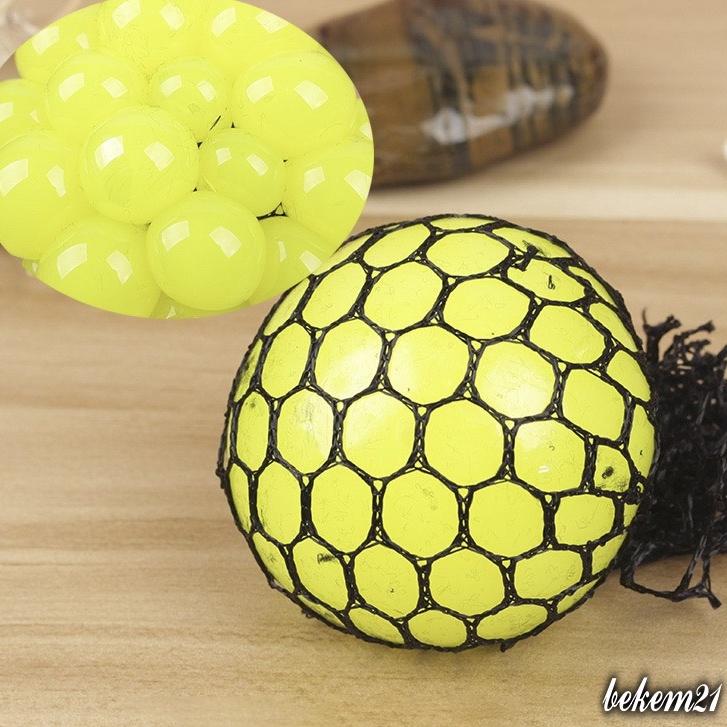 NHO TRÚT GIẬN KIM TUYẾN- QUẢ BÓNG LƯỚI TRỨNG LƯỚI KIM TUYẾN BÓP XẢ STRESS GIẢM CĂNG THẲNG