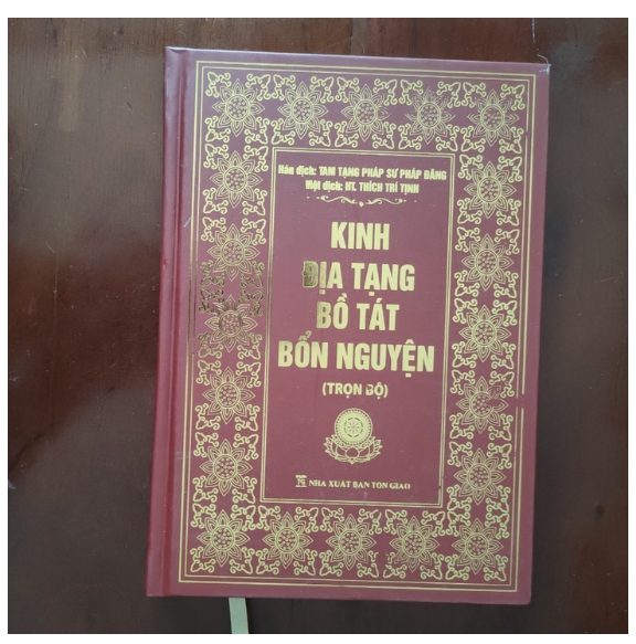 Kinh Địa Tạng Bồ Tát Bổn Nguyện