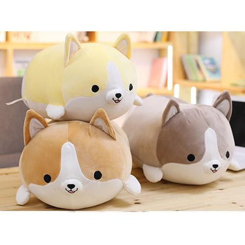 Corgi Bông Nhỏ Dễ Thương Cao Cấp Cute Đẹp Siêu Mềm Size 30 - 50 - HUMI