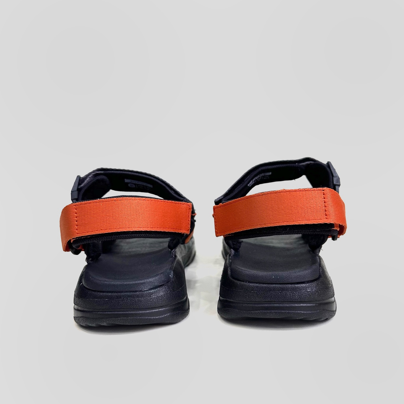 Giày Sandal Nam Nữ Unisex The BiLy Quai Ngang Dây Dù Đế IP Siêu Êm Nhẹ Màu Xám Cam-BL05