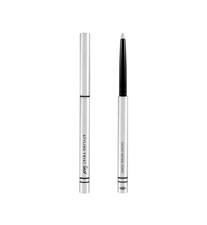 Chì Vặn Kẻ Mắt Dạng Sáp Vacosi Natural Studio Styling Twist Liner (Silver)