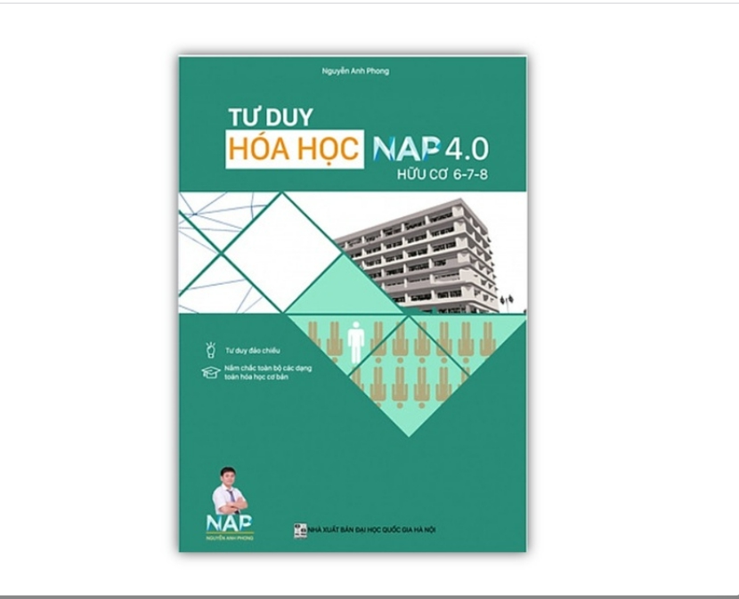 Sách Tư Duy Hóa Học NAP 4.0 Hữu Cơ 678