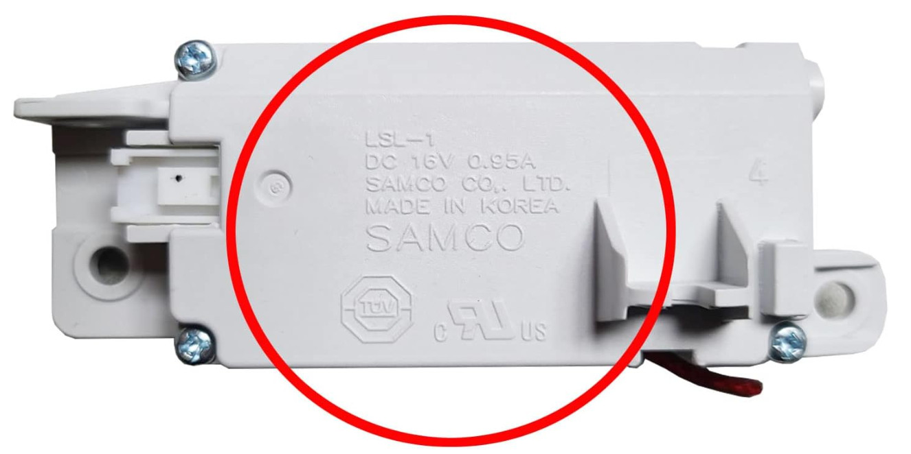 CÔNG TẮC KHÓA CỬA MÁY GIẶT CỬA TRÊN LỒNG ĐỨNG LG – HÀNG CHÍNH HÃNG