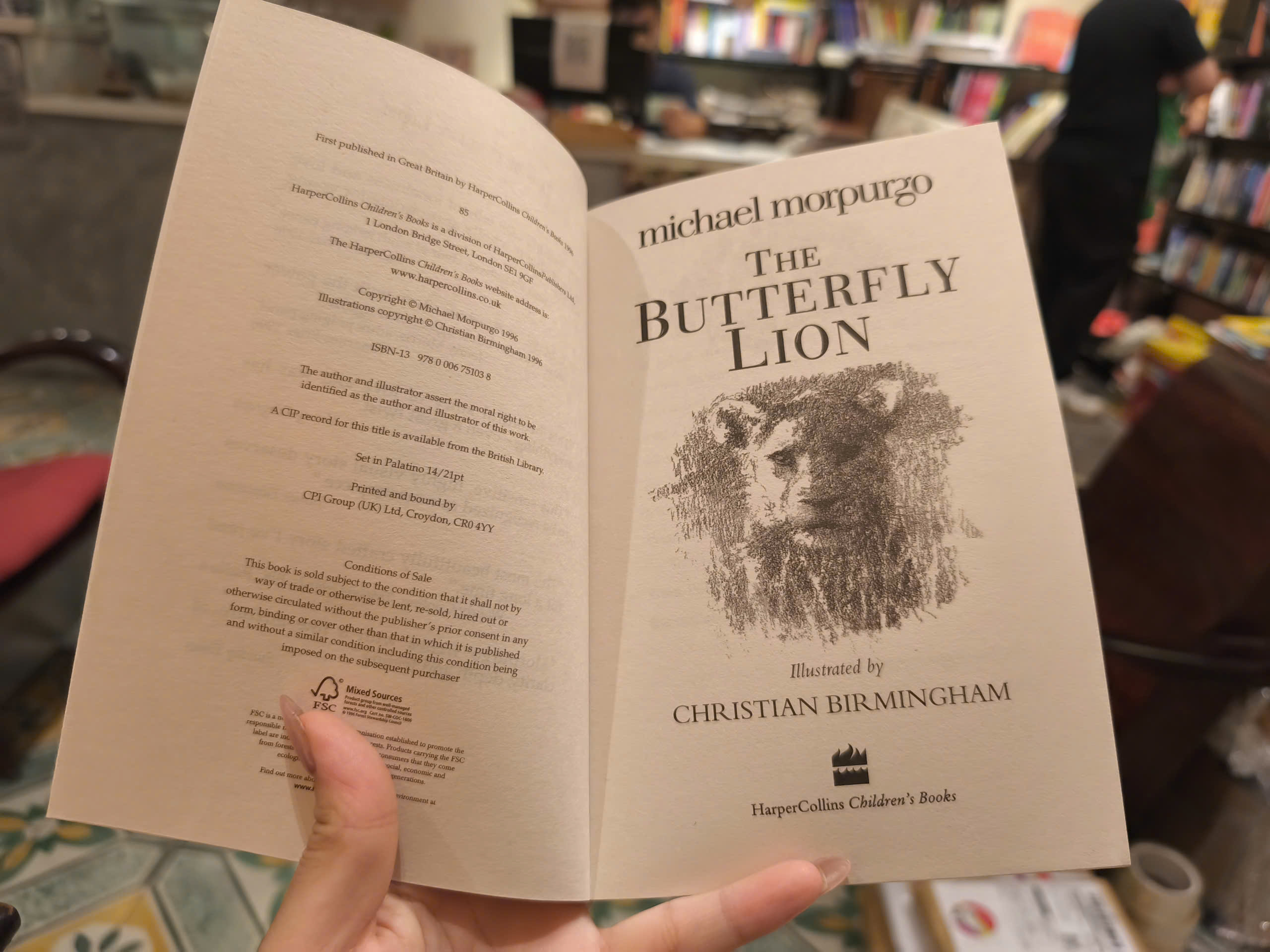 The Butterfly Lion by Michael Morpurgo - Children Story book in English - Sách Ngoại Văn Nhập Khẩu