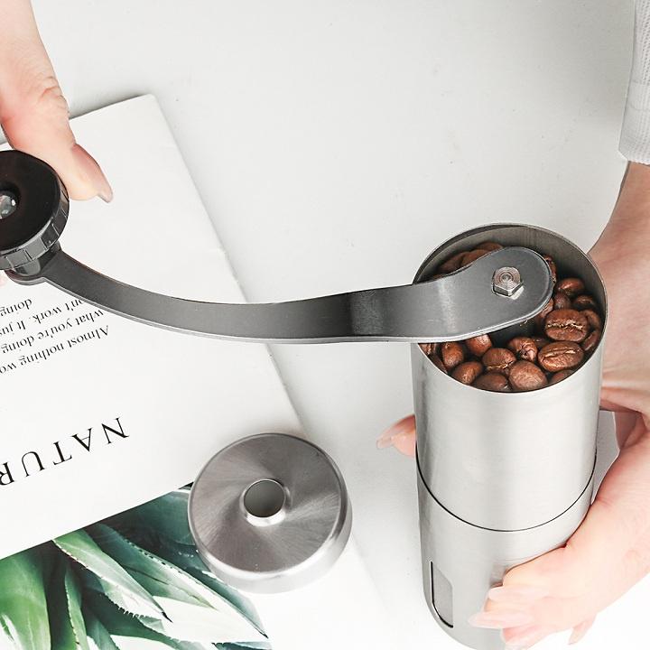 Máy Xay Cà Phê Bằng Tay -Cối Xay Cà Phê Cầm Tay Thép Không Gỉ Cao Cấp Đa Năng- Coffee Grinder