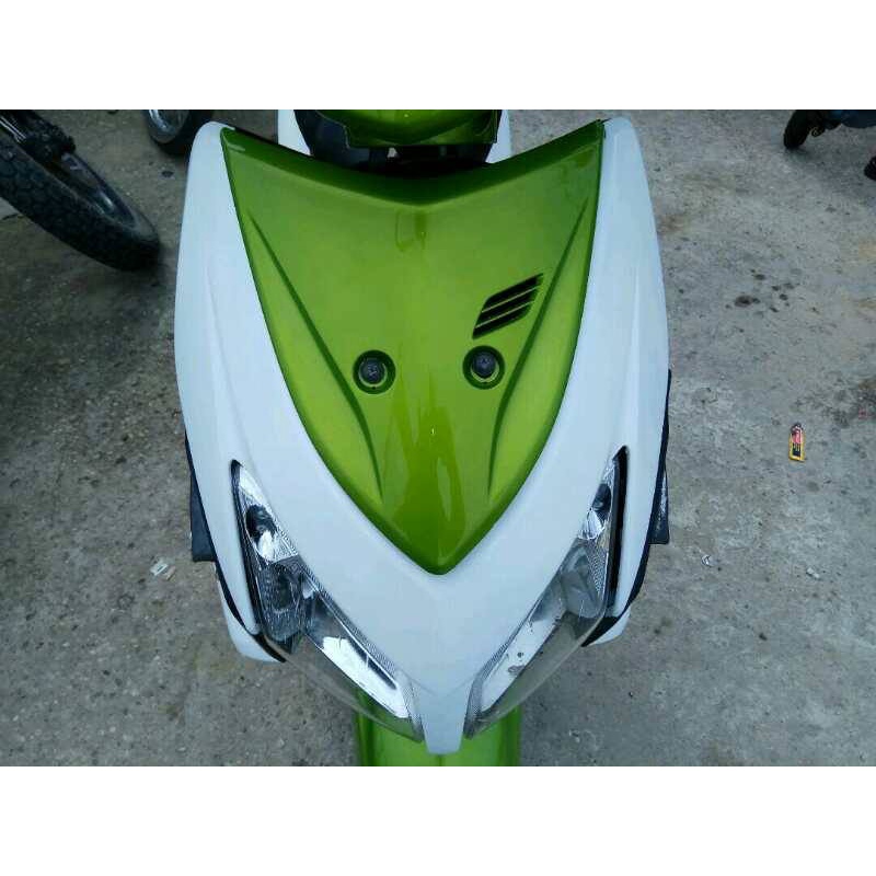 COMBO Sơn xịt Samurai Kurobushi - màu xanh lá Yamaha UC+ TC Y8045
