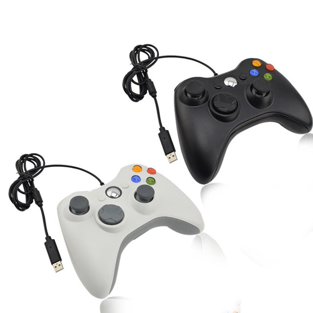 Bộ điều khiển tay cầm chơi game PC có dây USB Cần điều khiển cho Windows