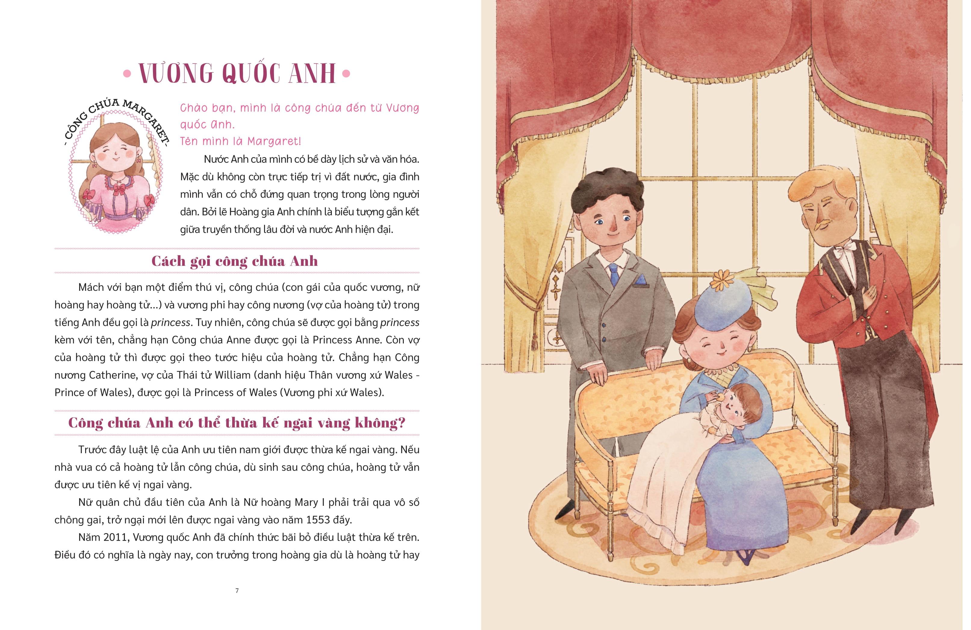 Sách - Thế Giới Lớn Trong Bàn Tay Nhỏ - Vòng Quanh Thế Giới Các Nàng Công Chúa