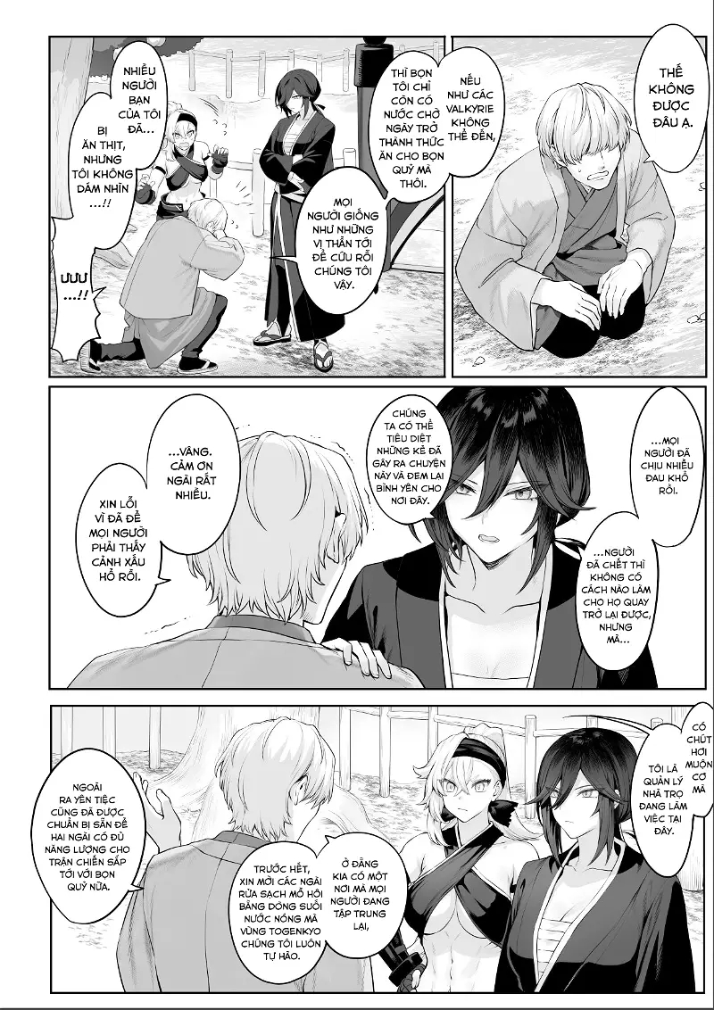 chuyện về những nữ chiến thần! chapter 2 33