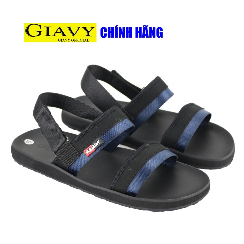 Giày sandal nam quai 2 dây ngang Giavy SL547