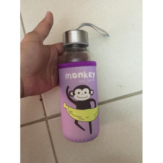 Bình thủy tinh có bọc giữ nhiệt 300ml