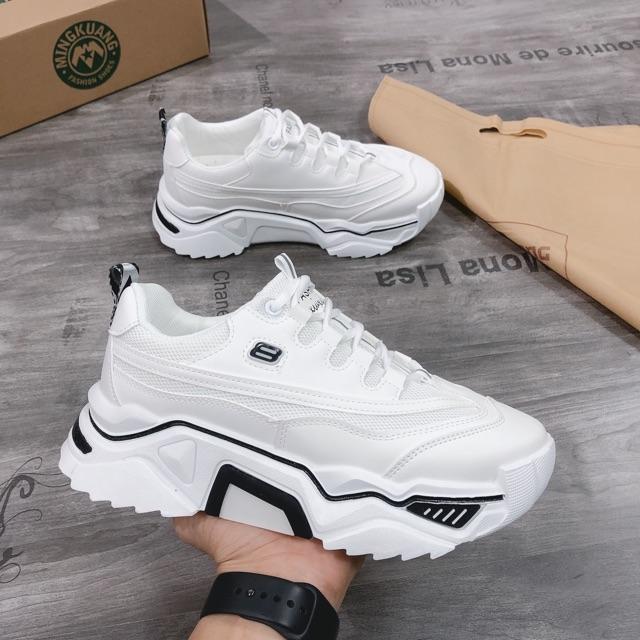 Giày nam, giày thể thao nam sneaker tăng chiều cao 6cm D62