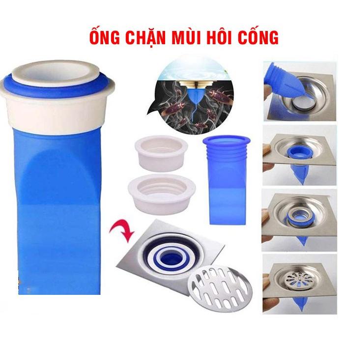 BỘ ỐNG SILICON ĐẬY CỐNG NGĂN MÙI HÔI, CHỐNG CÔN TRÙNG HIỆU QUẢ