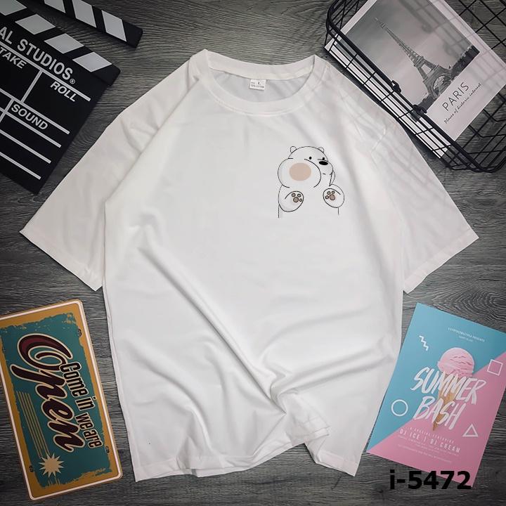 Áo Thun Nữ Unisex Gấu Dễ Thương