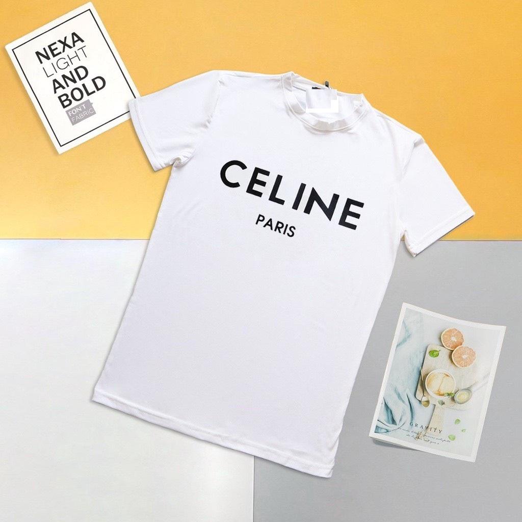 Áo thun nam nữ Unisex CL celine paris áo phông nam nữ form rộng áo thun stee áo thun unisex