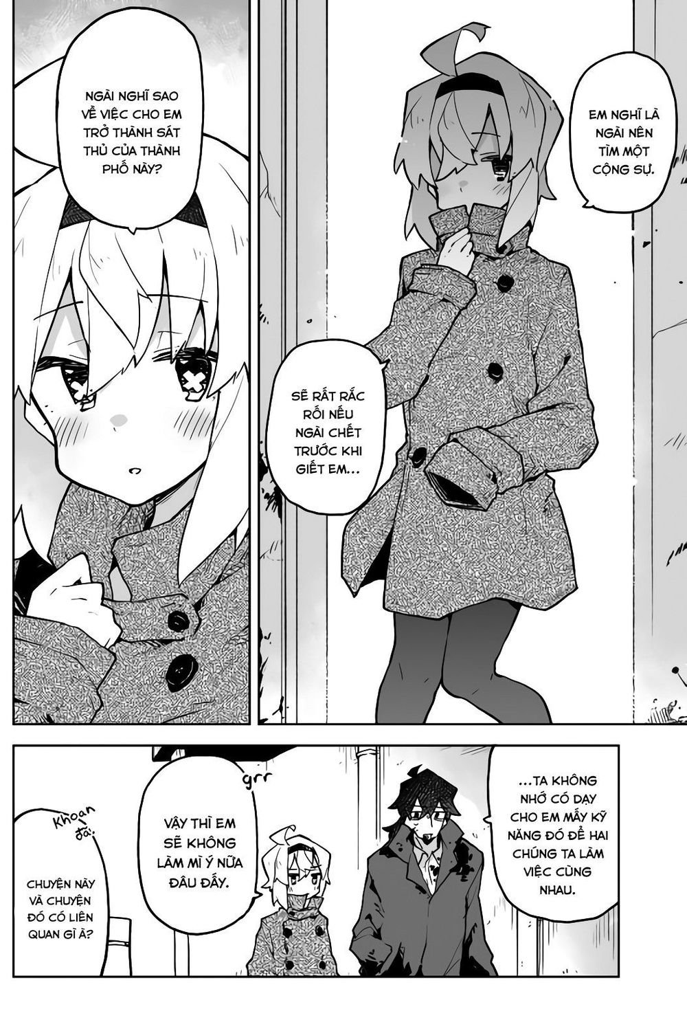 the story of a terrifying hitman and a little girl chapter 5 5