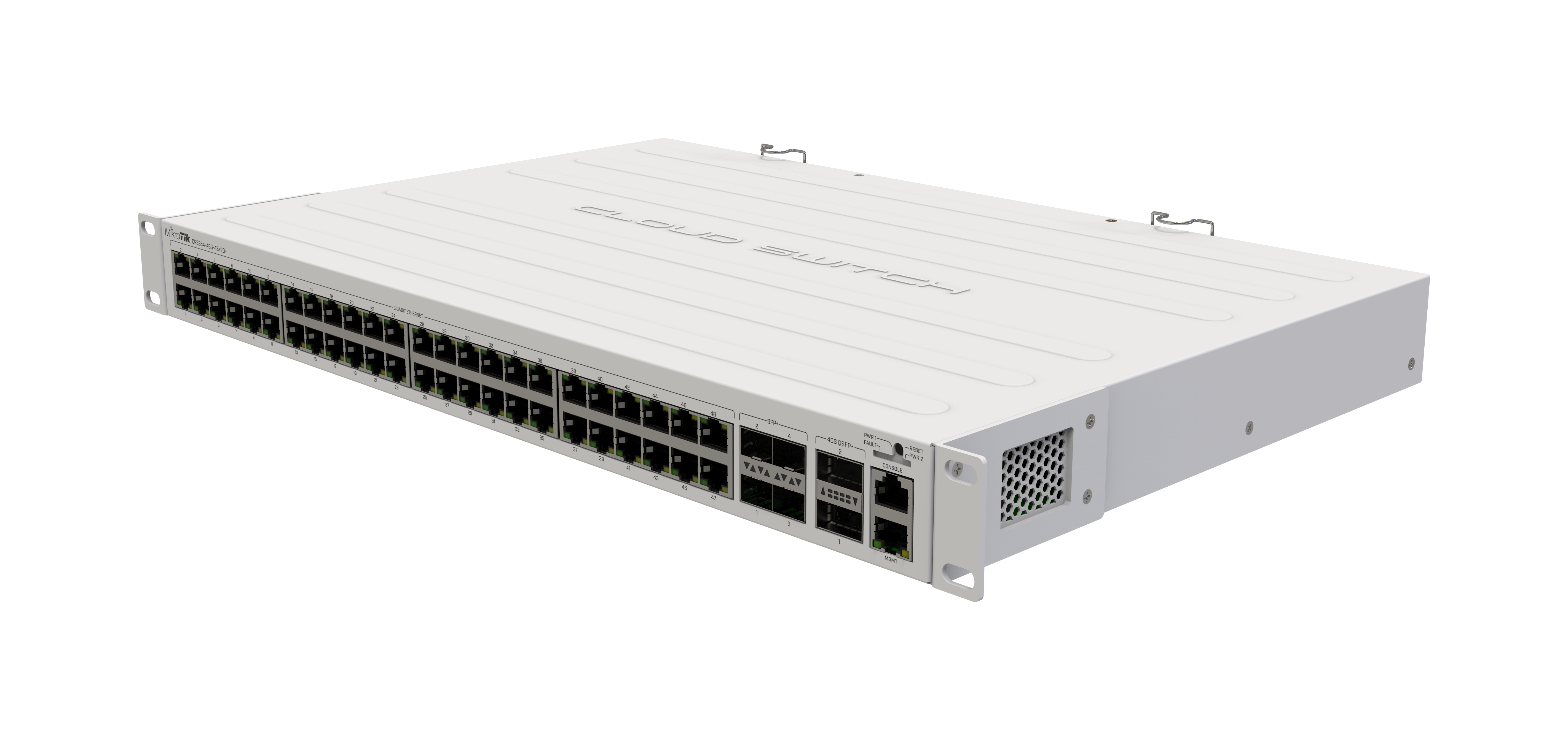 Thiết bị cân bằng tải Cloud Router Switch Mikrotik CRS354-48G-4S+2Q+RM - Hàng chính hãng