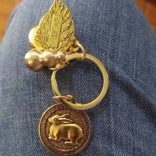 Móc Khóa Phong Thủy 12 Con Giáp Bằng Đồng Thau, Xua Đuổi Tà Khí, Thu Hút Tài Lộc May Mắn, Có Đỉa Treo Quần Sang Trọng