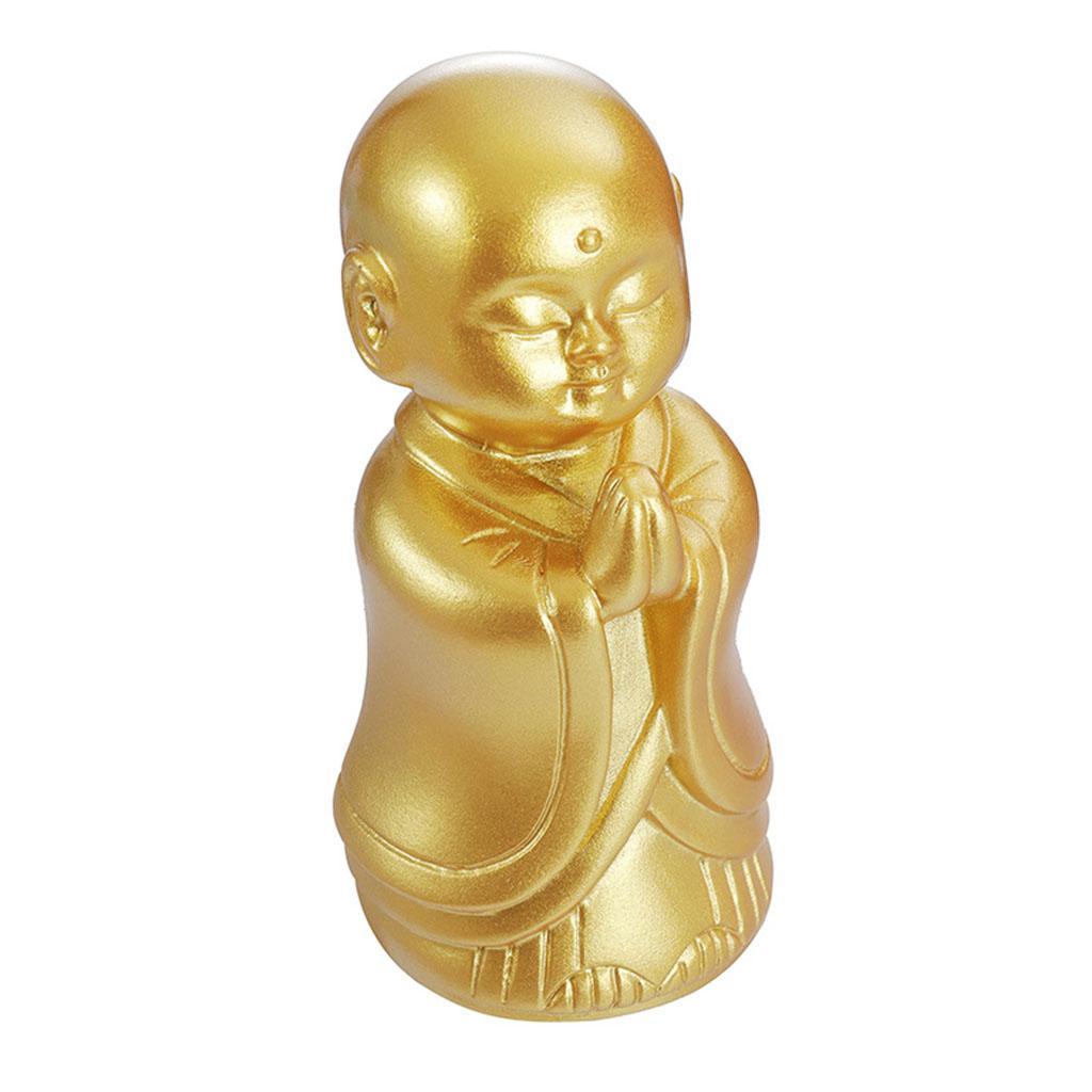 Resin Buddha Statue Ornament Meditation for Office Decor