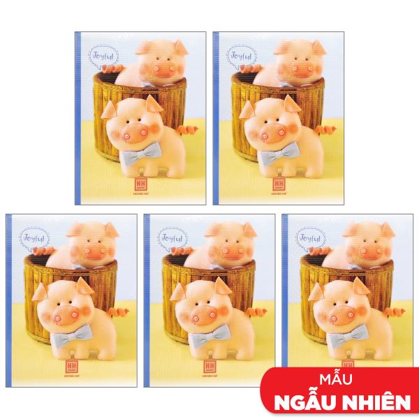 Combo 5 Vở Class Joyful - 4 Ly Ngang 96 Trang ĐL 80g/m2 - Hồng Hà 0421