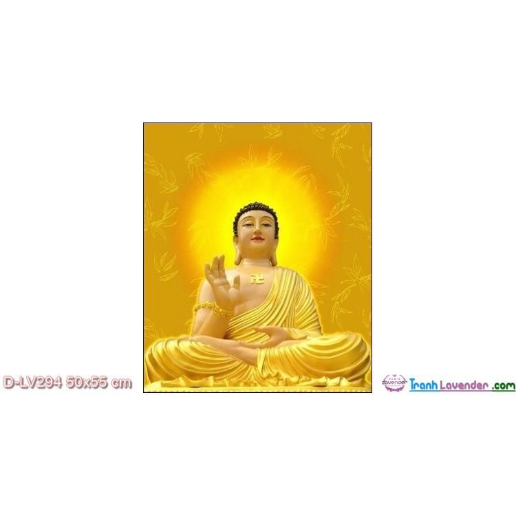 Tranh Đính Đá PHẬT TỔ . Kích Thước: 55cm x 50cm