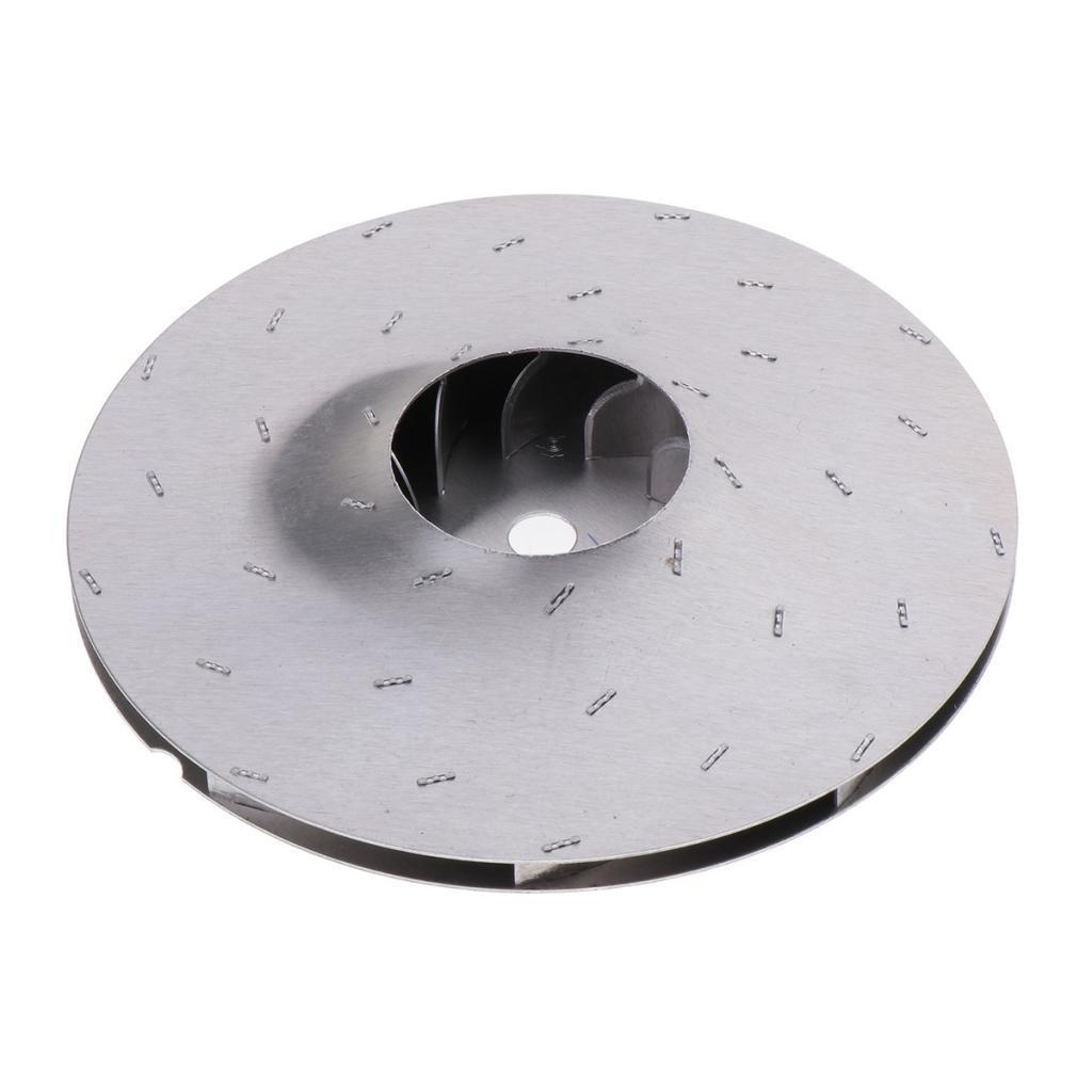 Vacuum Cleaner Accessory Motor Rotating Fan 4.4"/5"/3.4" 8mm Hole Aluminum