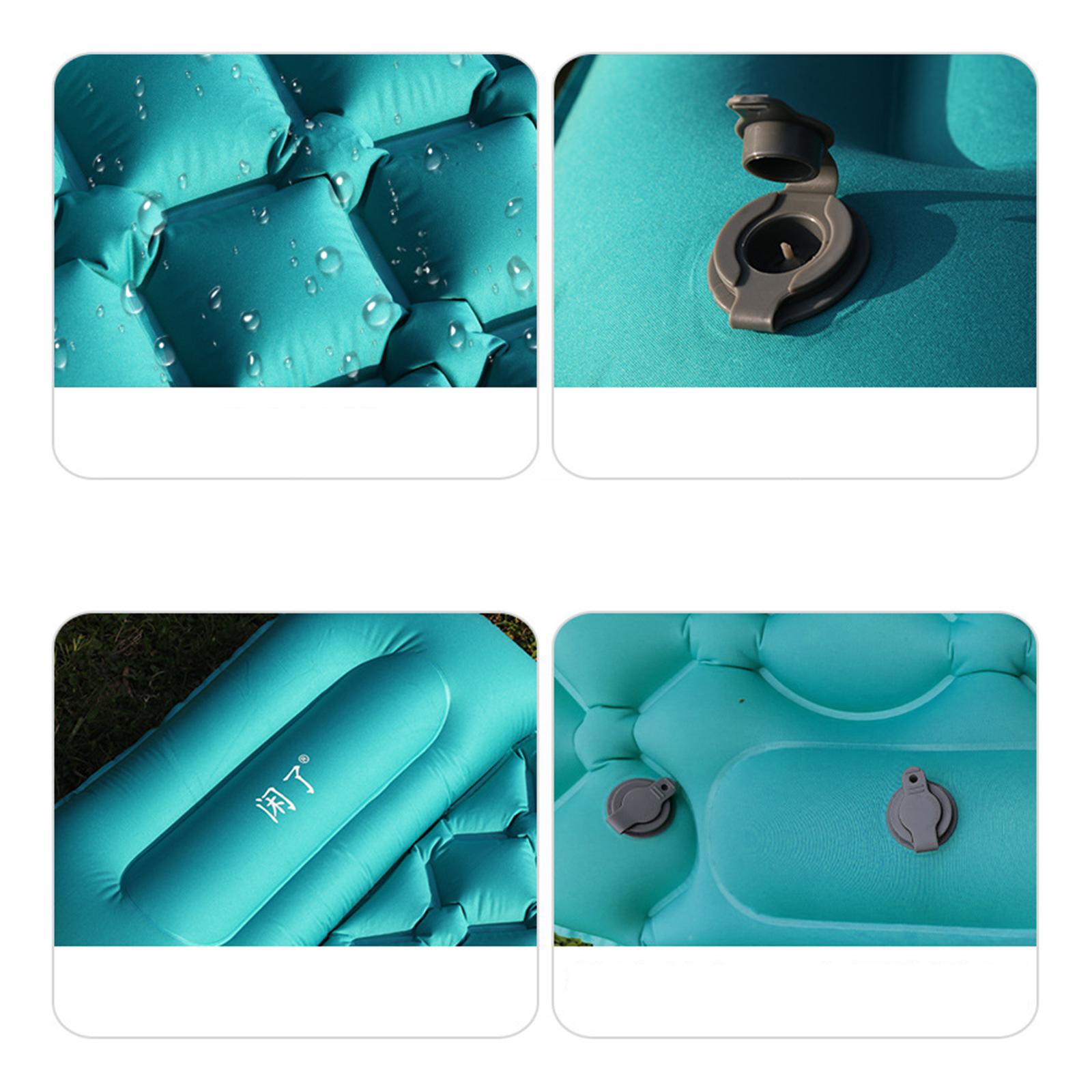 Camping Inflatable Sleeping Pad Tent Mat Cushion Air Mattress