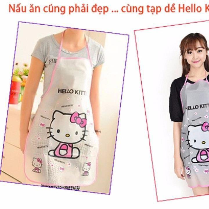 Tạp dề chống thấm nhà bếp siêu cute