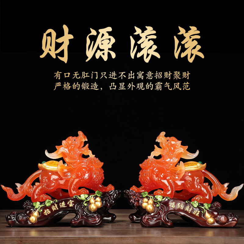 Tượng Tỳ Hưu Phong Thủy Chiêu Tài Hút Lộc, Trừ Tà trang trí decor nhà cửa