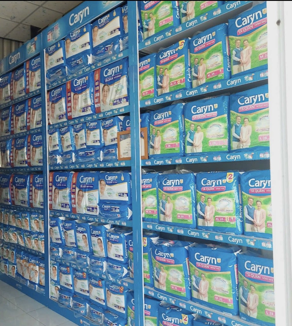 (Dán Vào Mặt Trong Tã Dán Hoặc Quần) - Combo 6 Gói Miếng Lót Bổ Sung Caryn 20 Miếng -Miếng Lót Tiết Kiệm Caryn 20 Miếng