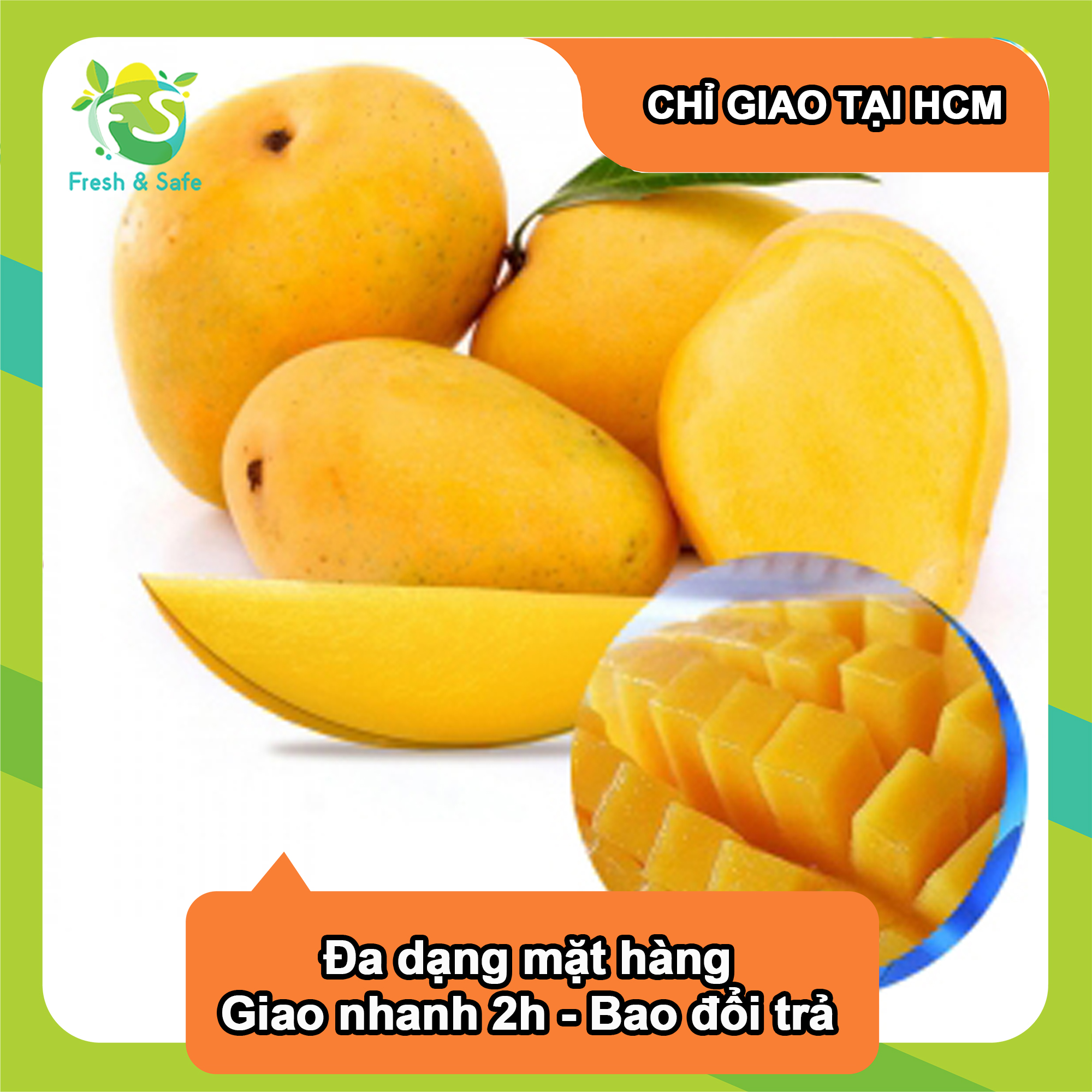 - Xoài Cát chu - 1KG