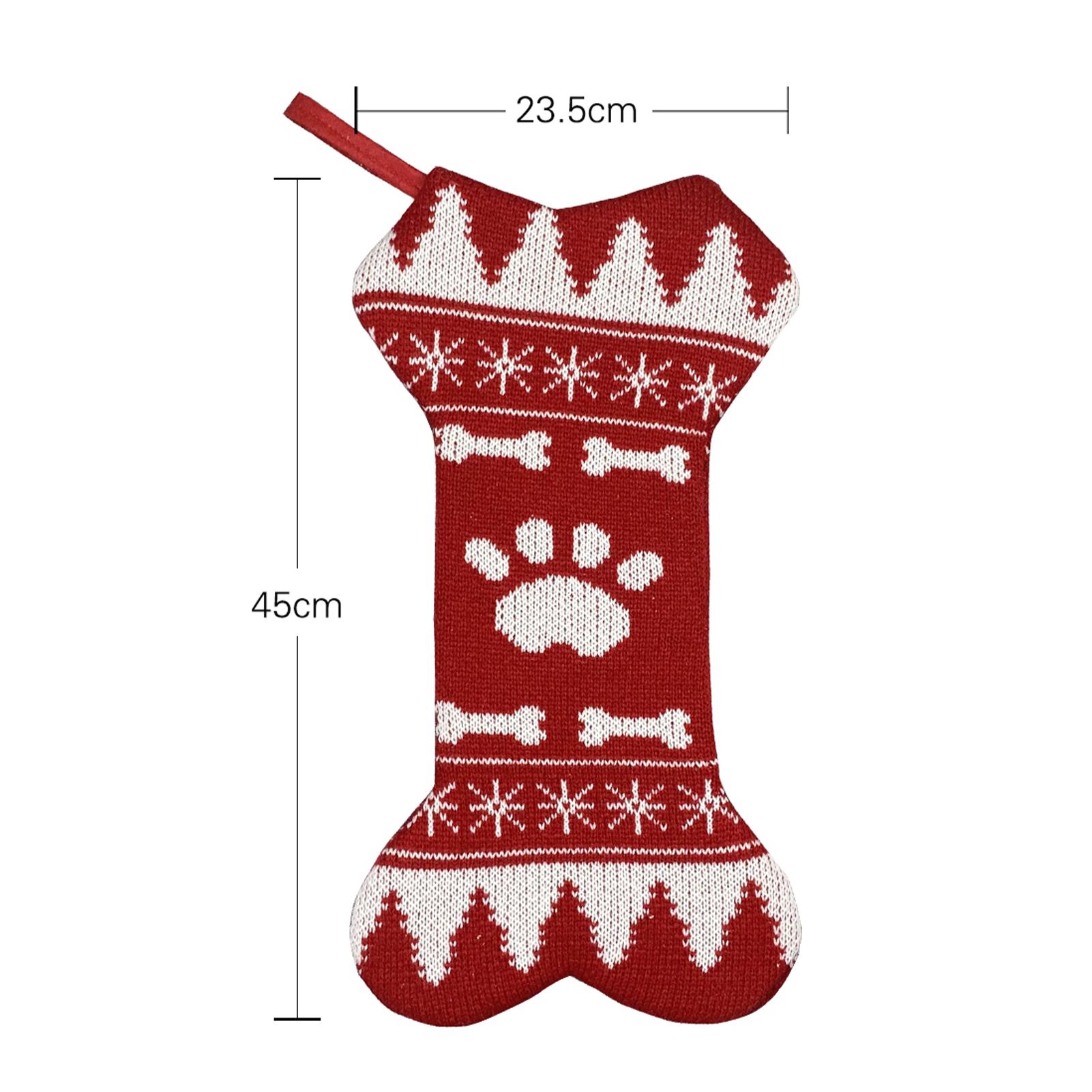 2 cái vớ Giáng sinh hình dạng cái xương