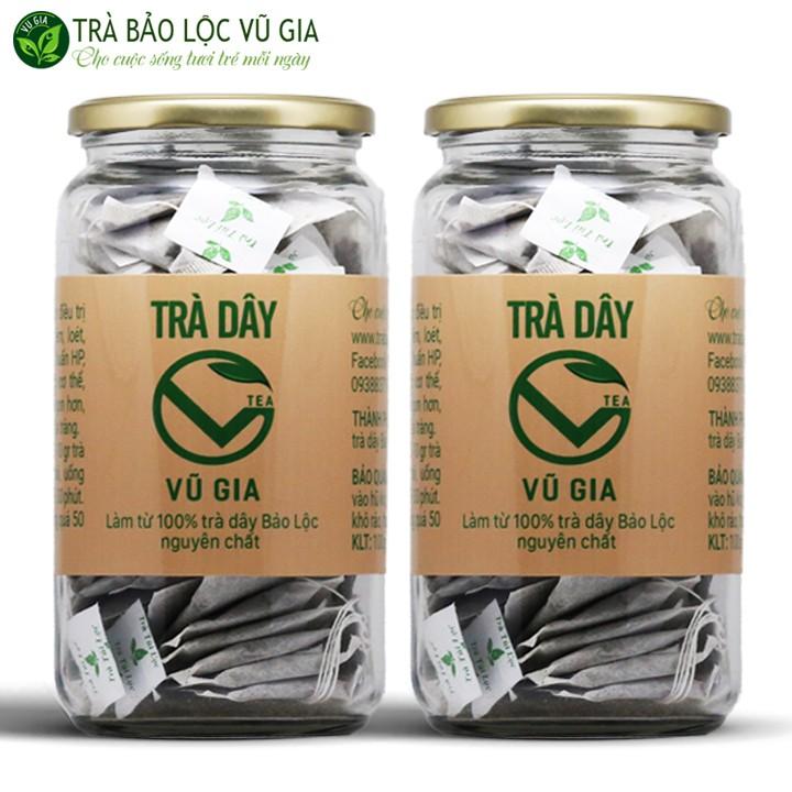 Combo 2 Trà Dây Túi Lọc Nguyên Chất Bảo Lộc Vũ Gia (30 gói/ hộp)