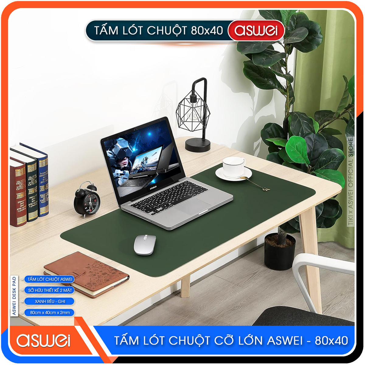 Lót Chuột Gaming ASWEI - Hàng Chính Hãng