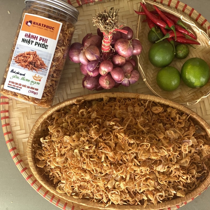 Hành Phi Sạch Ông Bốn - Thơm, Giòn, Nguyên Chất 100%
