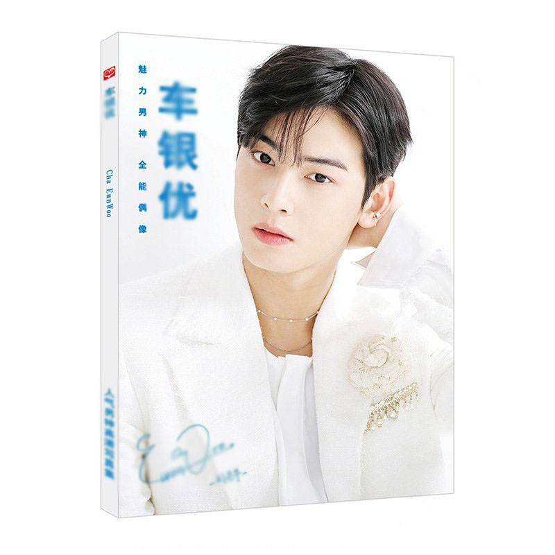 Photobook A4 CHA EUN WOO thần tượng Kpop mẫu mới 2021