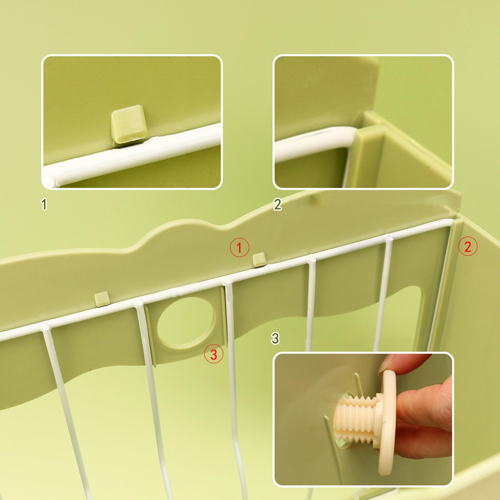 Rabbit Hay Feeder Rabbit Feeder Durable Hay Holder Feeding Manger for Bunny Hedgehog Ferret Small Animals Guinea Pig