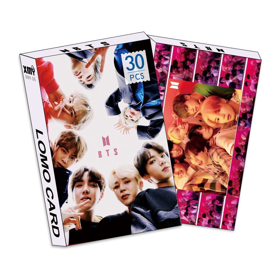 Bộ lomo card BTS mới