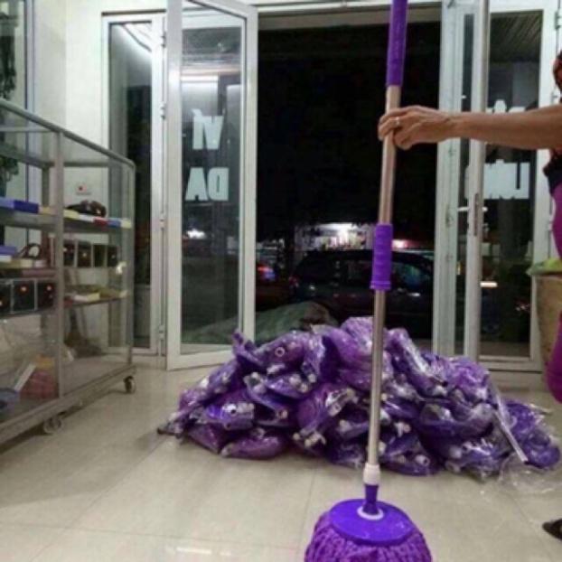 Cây Lau Nhà Rời, Chổi Lau Nhà 360 Dày Dặn Siêu Bền - Duonghieu6789