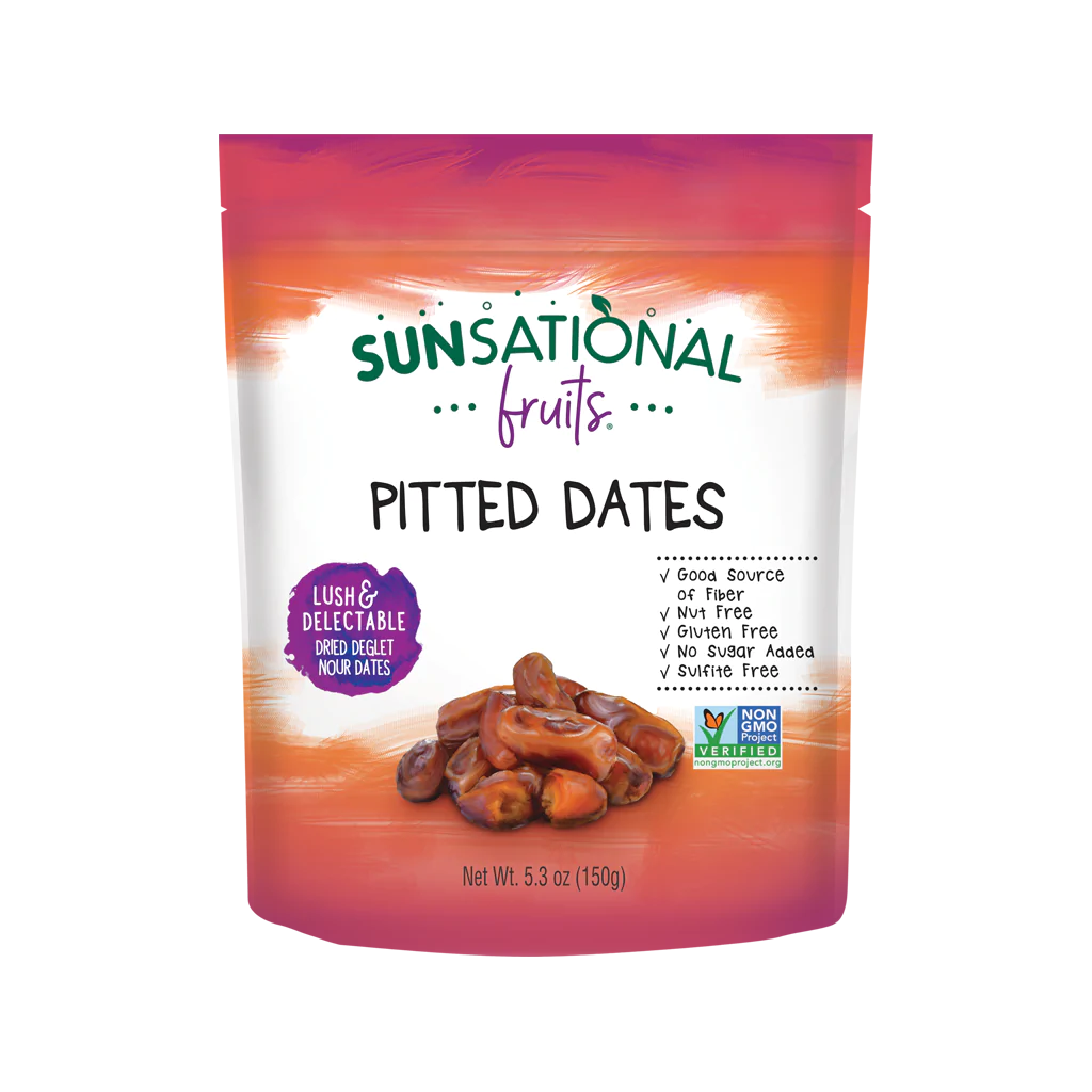 Chà Là Sấy Khô (150g) - Sunsational Fruits Pitted Dates (150g) - không thêm đường, nhiều chất xơ, không chất bảo quản