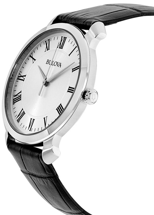 Đồng Hồ Nam Bulova Dây Da 96A133 - Mặt Trắng