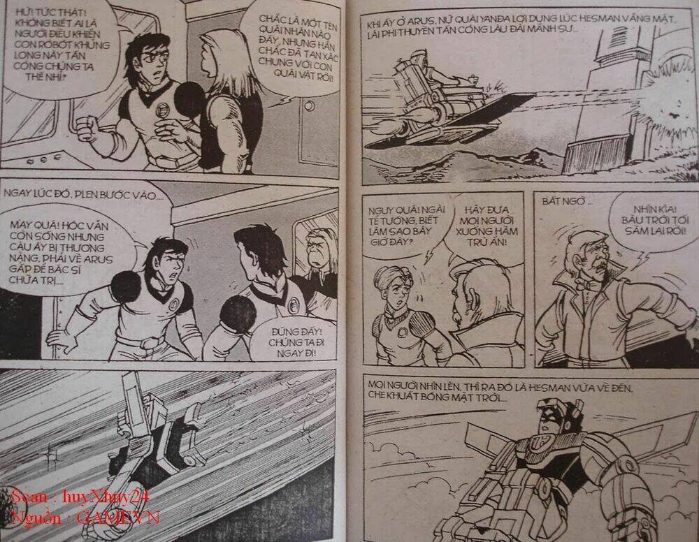 dũng sĩ hesman chapter 14 33