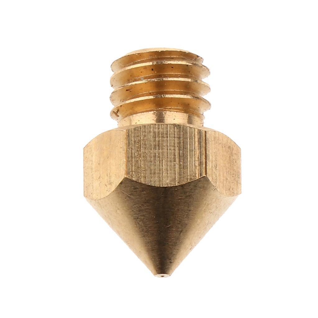 0.2mm Mini Metal Nozzle for 1.75 Filament V6 Hotend Extruder 3D Printer Part