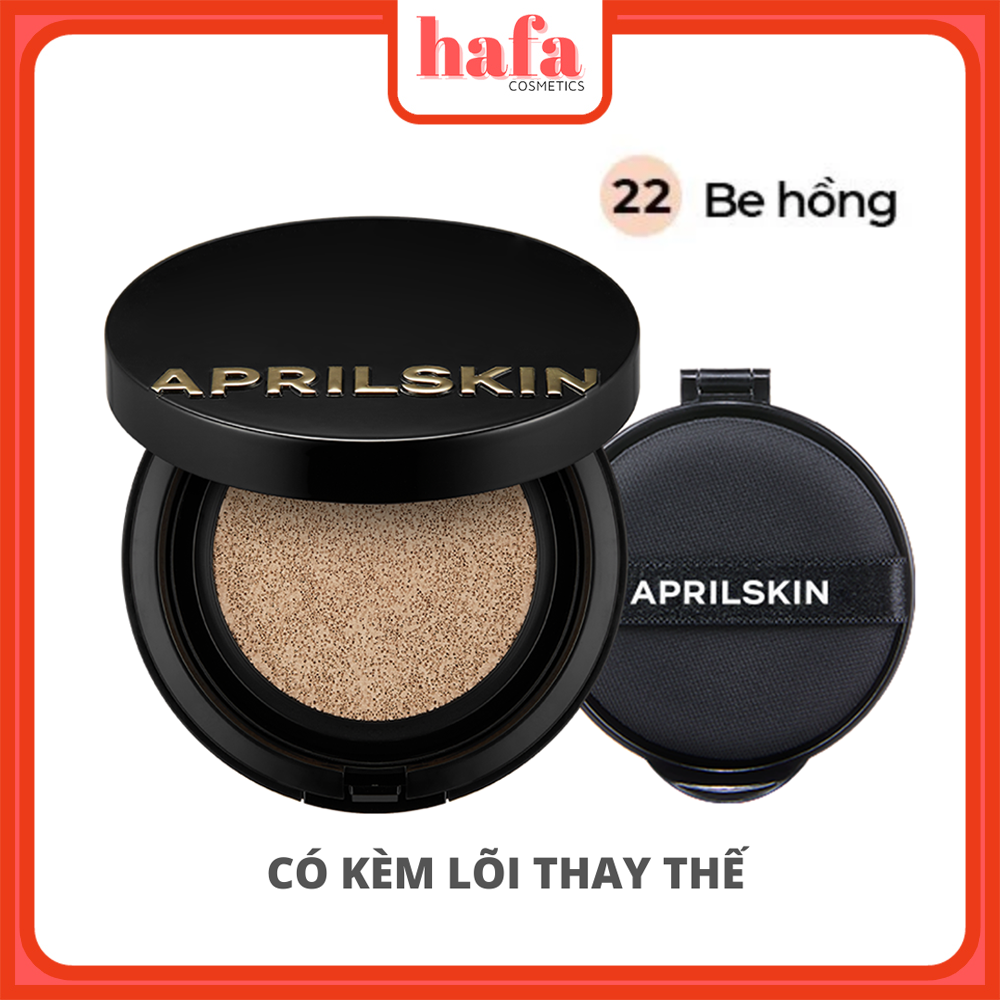 [Tặng Kèm Refill 15g] Phấn nước Aprilskin Magic Snow Cushion SPF 50+, PA +++